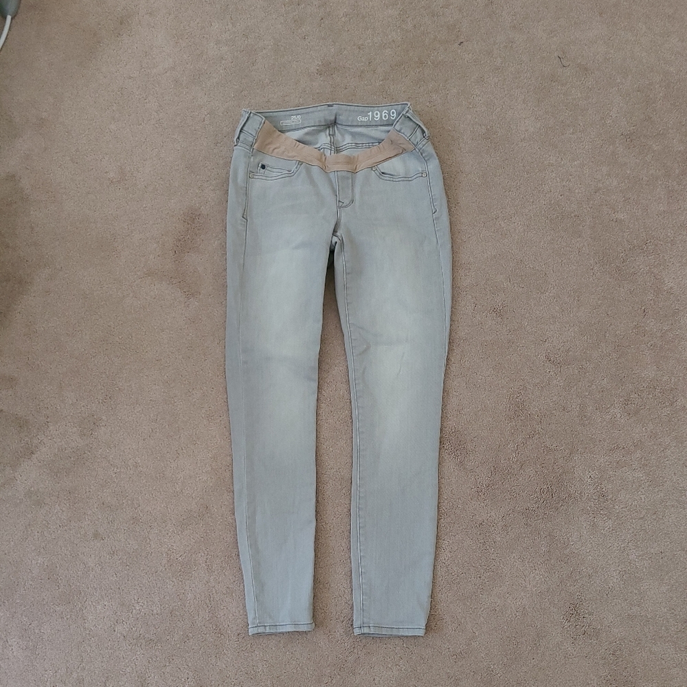 Gap maternity jeans